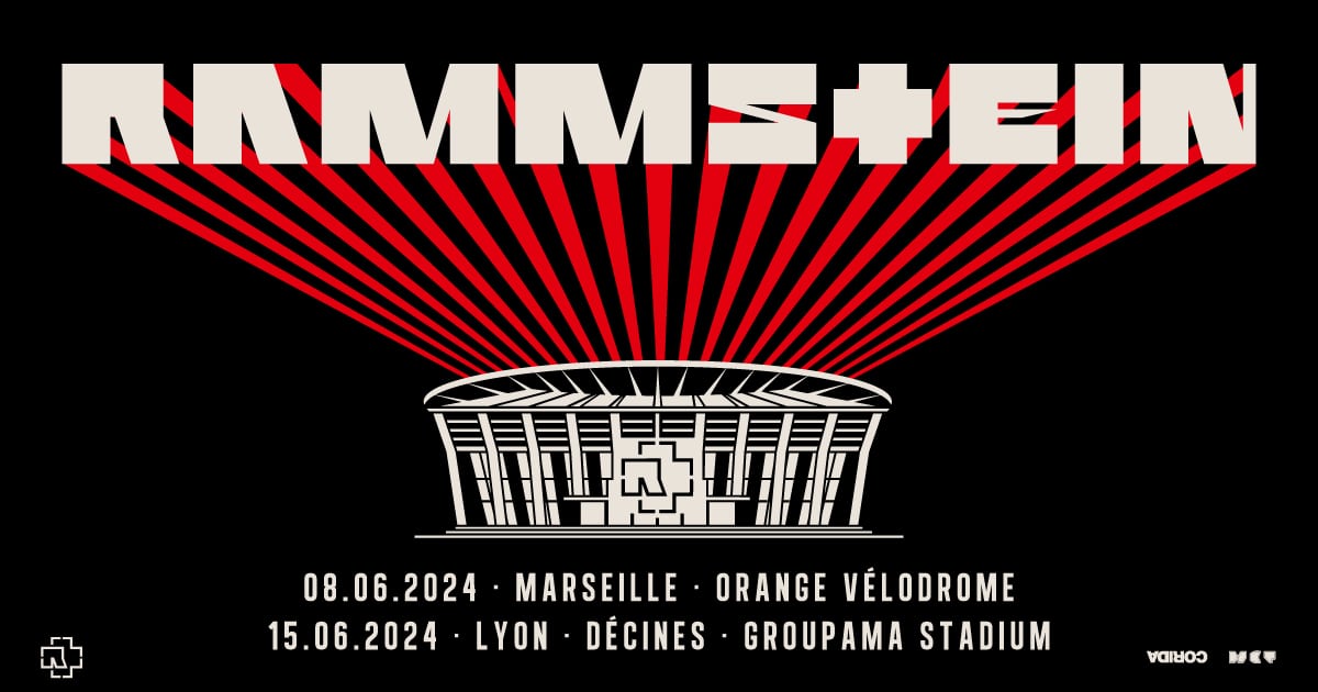 Rammstein France Lyon Marseille 2024