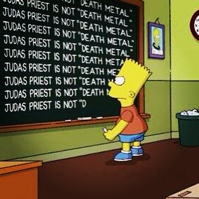 simpsons judas priest