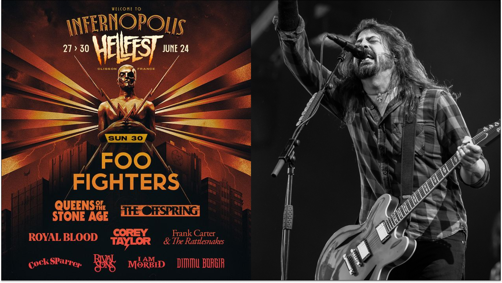 Foo Fighters Hellfest 2024
